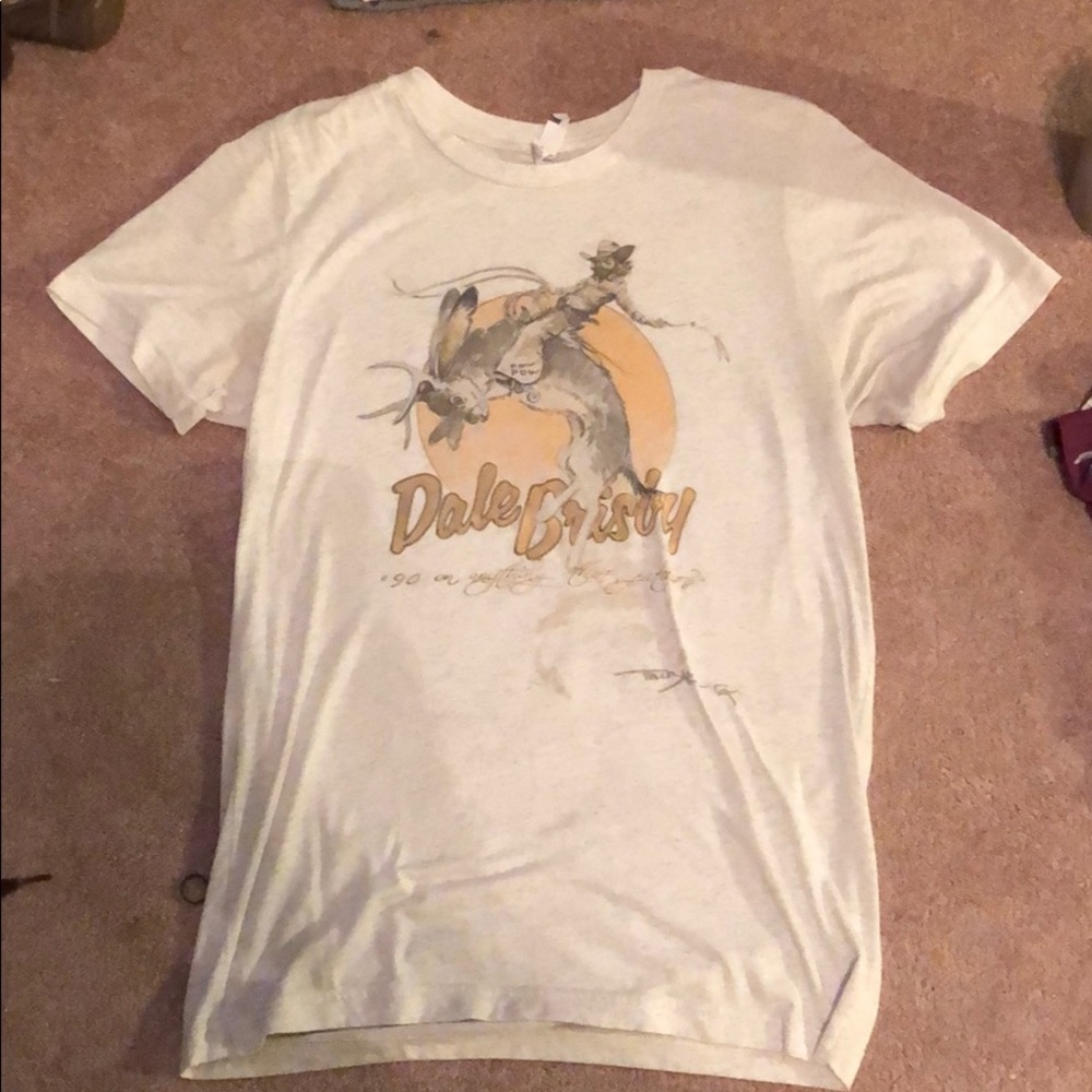 Dale Brisby canvas t shirt